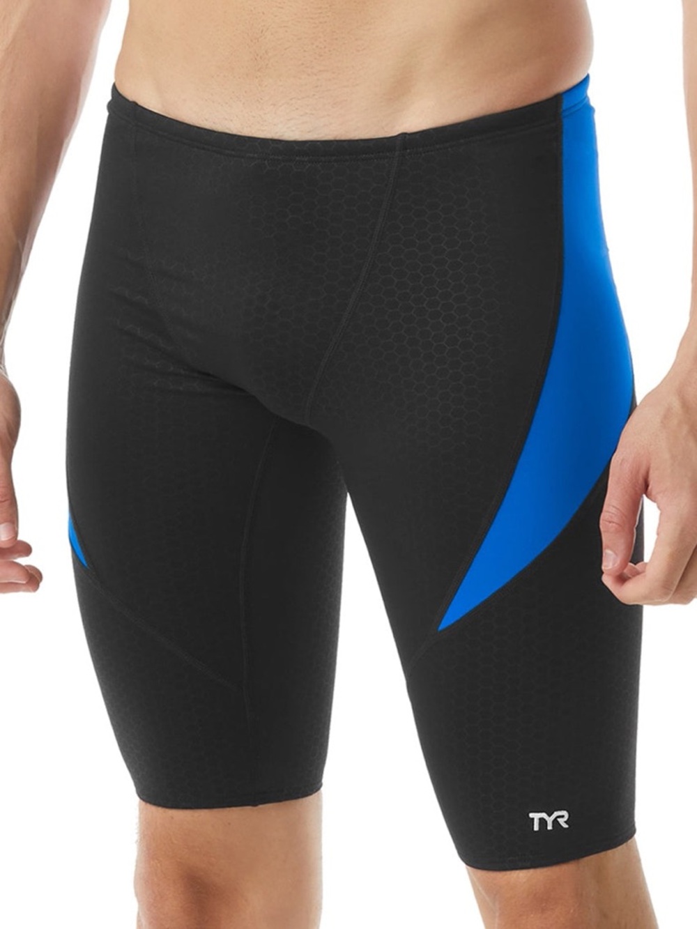 TYR Men's Hexa Curve Splice Jammer Swimsuit Shorts